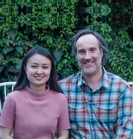 Veronica Li of A Better Solution In Home Care serving Burbank and Los Angeles, pictured with her husband